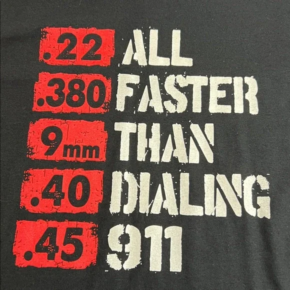 🌞 Gildan NWOT Black Shirt Sleeve Crew Neck Graphic T-Shirt with Front Pocket M - Picture 11 of 16